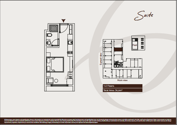 Studio floor plan